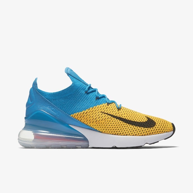 Air max 270 yellow and blue on sale